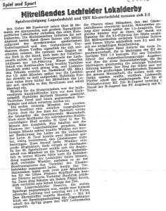 Zeitungsausschnitte